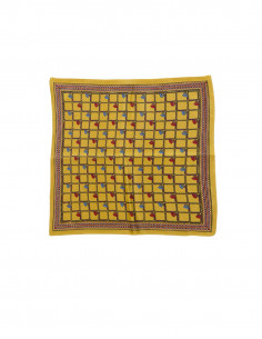 Vintage men's silk pocket square