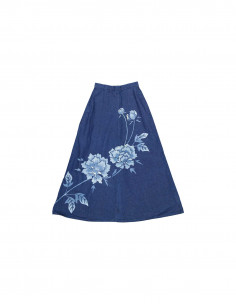Vintage women's denim skirt