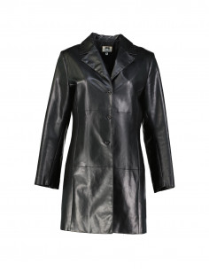 Joy women's faux leather coat
