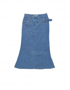 Mahuang Jeans moteriškas džinsinis sijonas