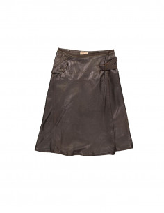 Marlboro Classics women's real leather skirt
