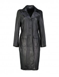 Vintage women's real leather coat