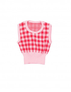 Vintage women's knitted vest