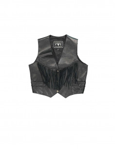 Barney's women's real leather vest