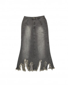 Vintage women's denim skirt