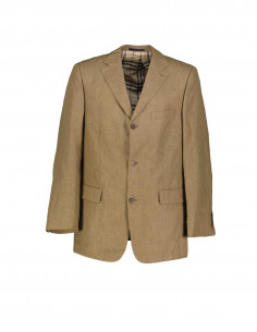 Burberry men's linen tailored jacket