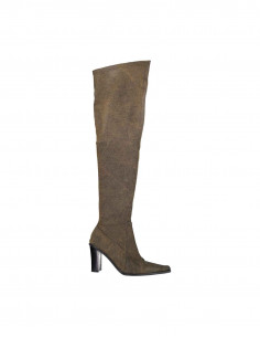 lavorazione artigiana, Shoes, Lavorazione Artigiana Leather Knee High  Boots 37