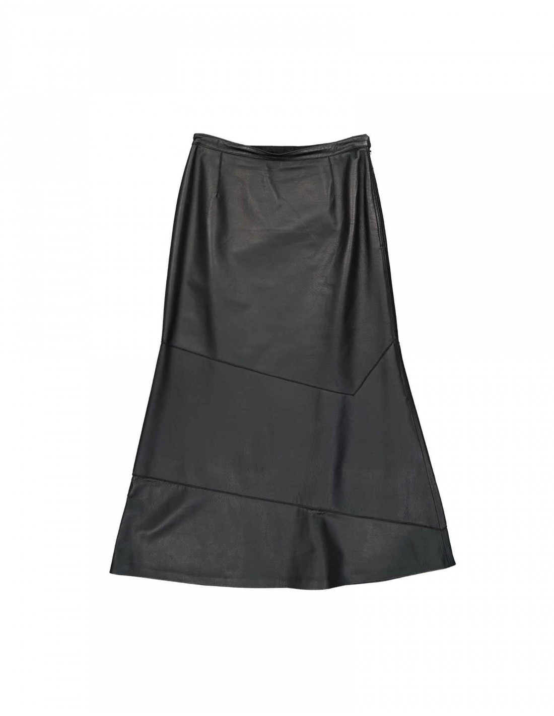 Real Leather Skirt 