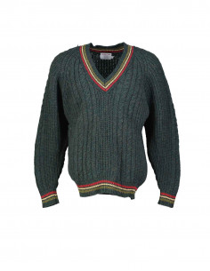 Michael Ross men's wool V-neck sweater