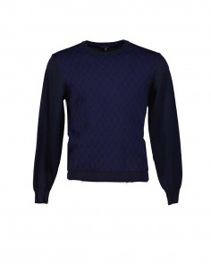 Roberto Cavalli men's wool crew neck sweater