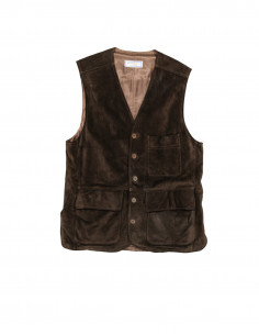 Yves Saint Laurent men's suede leather vest
