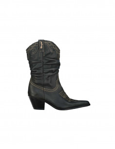 Wrangler women's real leather cowboy boots