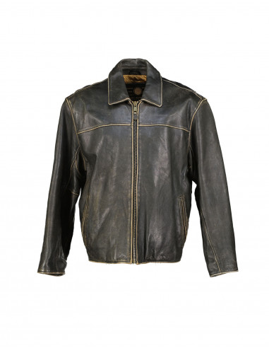 Andrew marc men's hot sale leather coats