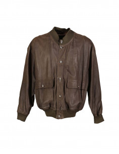 Pielini men's real leather  jacket 