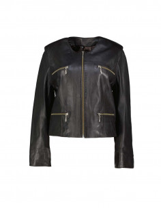 Clan women's real leather jacket