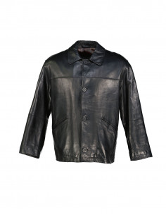 Caramelo men's real leather jacket