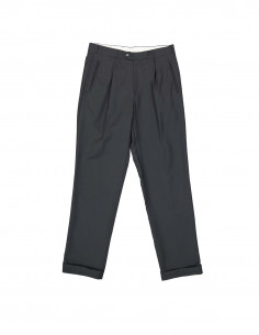 Vintage men's wool tailored trousers