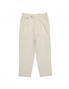 Priess men's pleated trousers