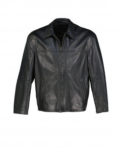 Kinaff men's real leather jacket