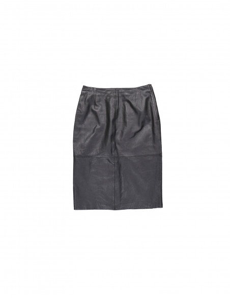 Another Woman women's real leather skirt