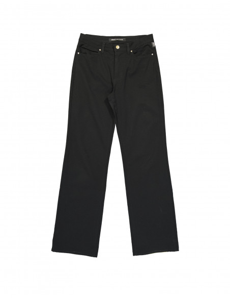 VERSACE JEANS COUTURE | Blue Women's Denim Trousers | YOOX