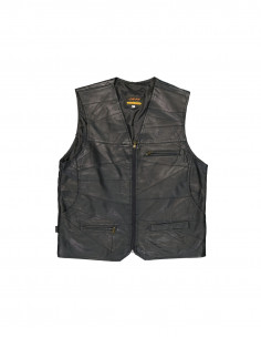 Arto men's real leather vest