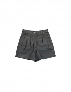 Vintage women's real leather shorts