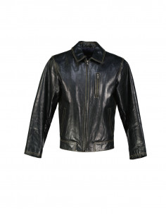 Tommy Hilfiger men's real leather jacket