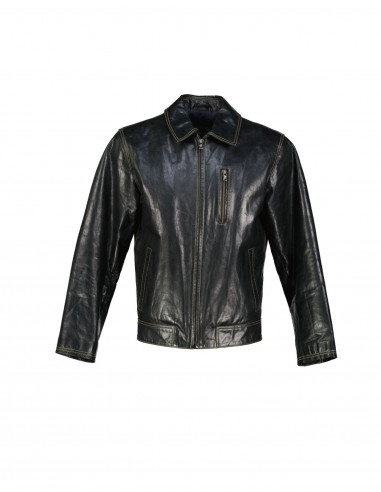 Tommy Hilfiger men's real leather jacket