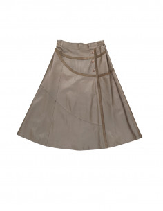 Vintage moteriškas odinis sijonas