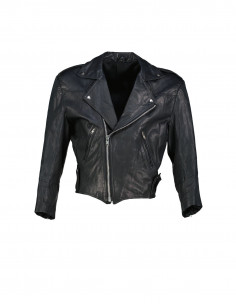 Vintage men's real leather jacket