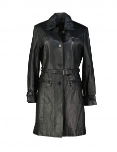 Edition De Luxe moteriškas tikros odos paltas