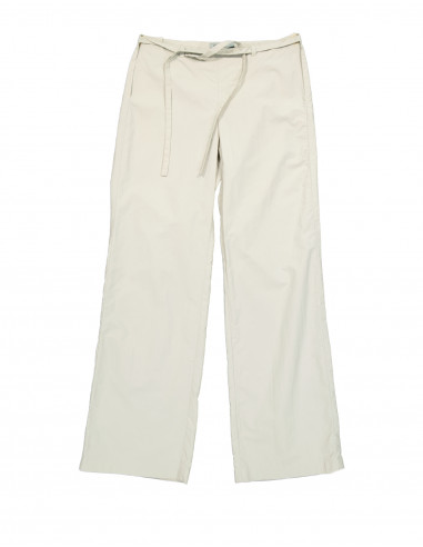 Message women's straight trousers