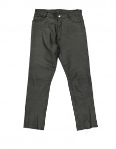 JCC men's real leather trousers