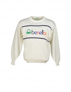 Benetton men's crew neck sweater