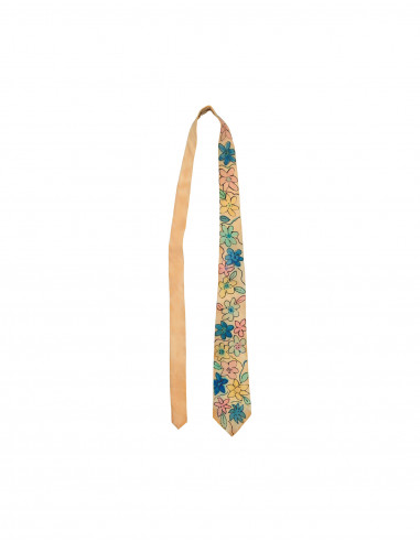 Vintage vyriškas šilkinis kaklaraištis