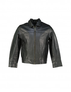 MDK women's real leather jacket