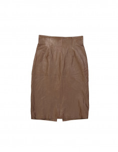 Nordiska Kompaniet women's real leather skirt