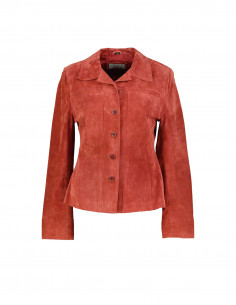 S.T.I women's suede leather jacket