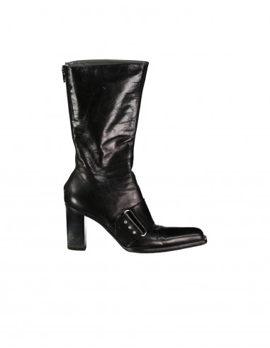 Vic Matie women's real leather knee high boots