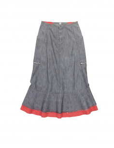 Marithe Francois Girbaud women's denim skirt