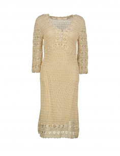 Vintage women's knitted dress