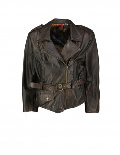 Yessica women's real leather jacket
