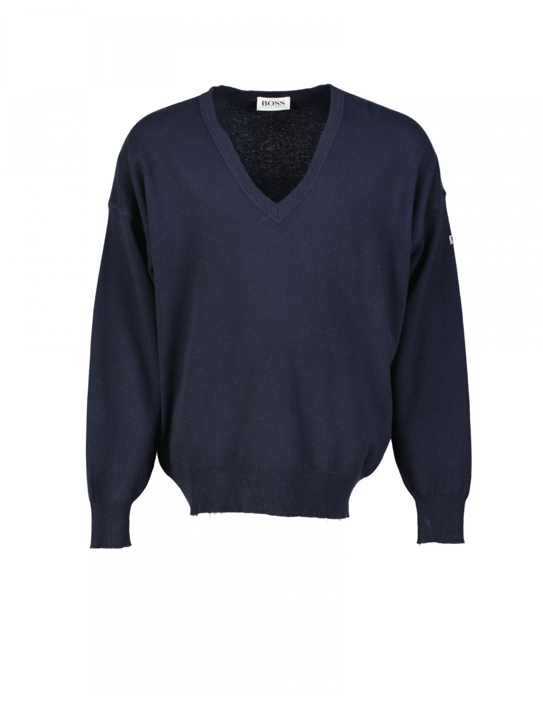 Hugo Boss men's wool V-neck sweater