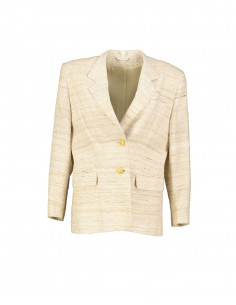 Peter Hahn women's silk tailored jacket