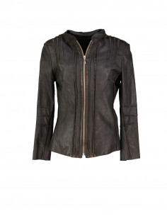 Scusi women's real leather jacket