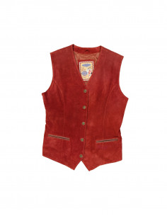 Petroff women's suede leather vest