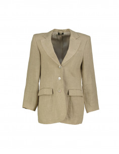 Madeleine women's linen tailored jacket