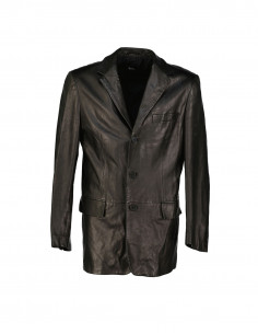 Hugo Boss men's real leather jacket