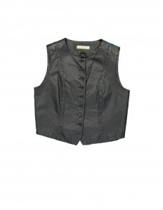 Saopaulo women's real leather vest